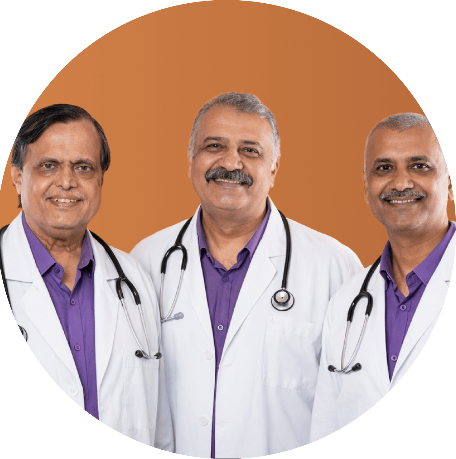 Team of Pluro fertility specialists and IVF doctors in clinical attire